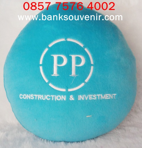 Souvenir Bantal Bulat Promosi