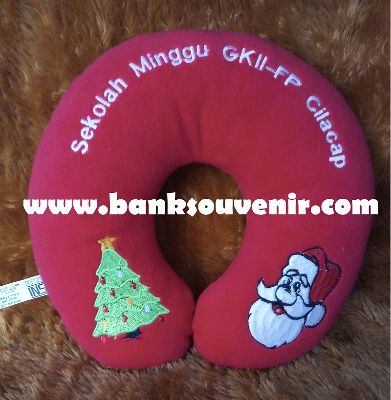 Bantal Leher Custom Natal