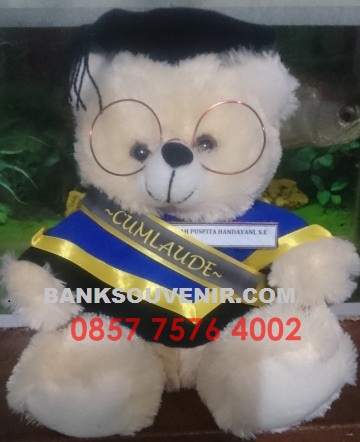 souvenir boneka wisuda