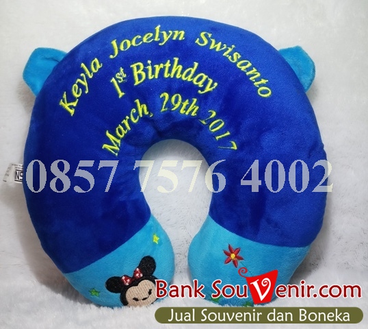 Terima Pesanan Souvenir Bantal Ulang Tahun Anak Harga Murah
