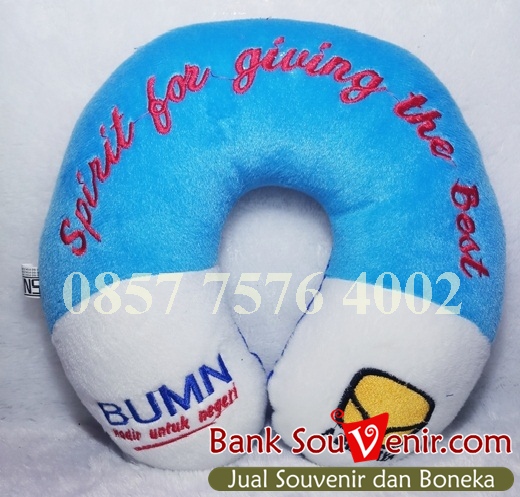 bantal leher souvenir ekslusif BUMN ABIPRAYA