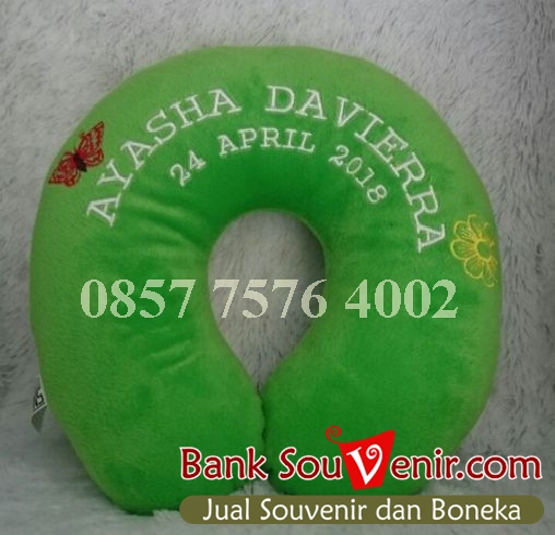 souvenir bantal ultah Ayasha