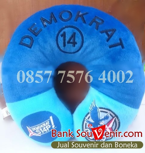 Souvenir bantal custom Partai Demokrat