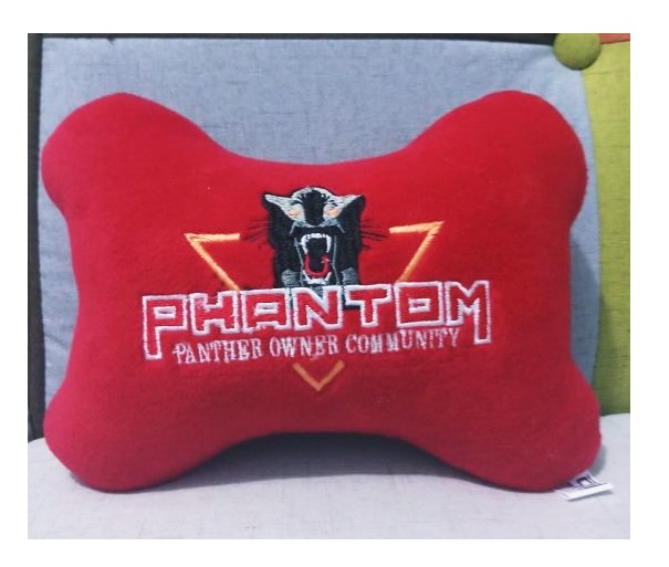 Souvenir Bantal Mobil Bentuk Tulang Berstandar Indonesia