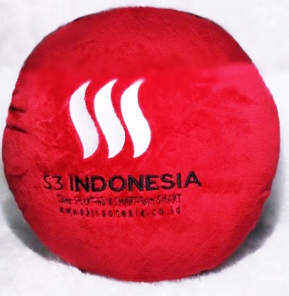 bantal bulat custom 