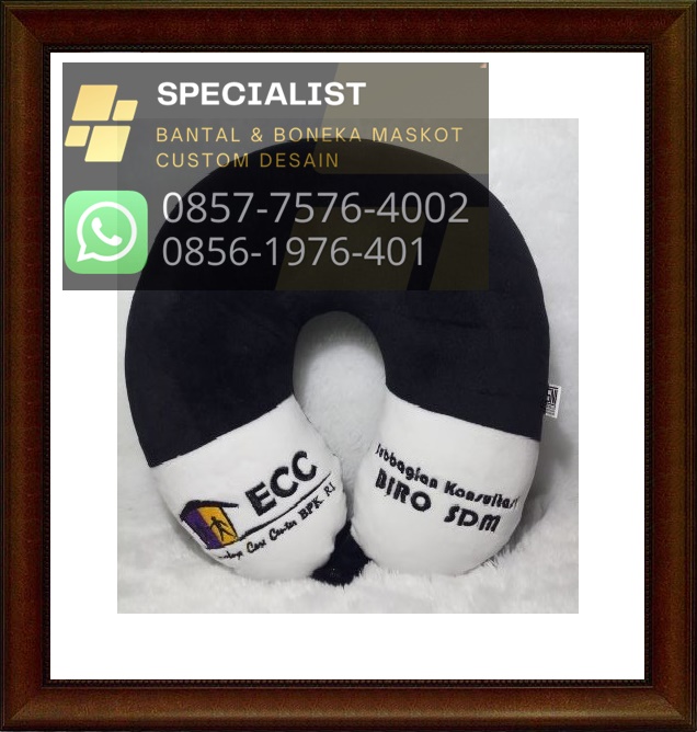 Souvenir Bantal Leher Promosi