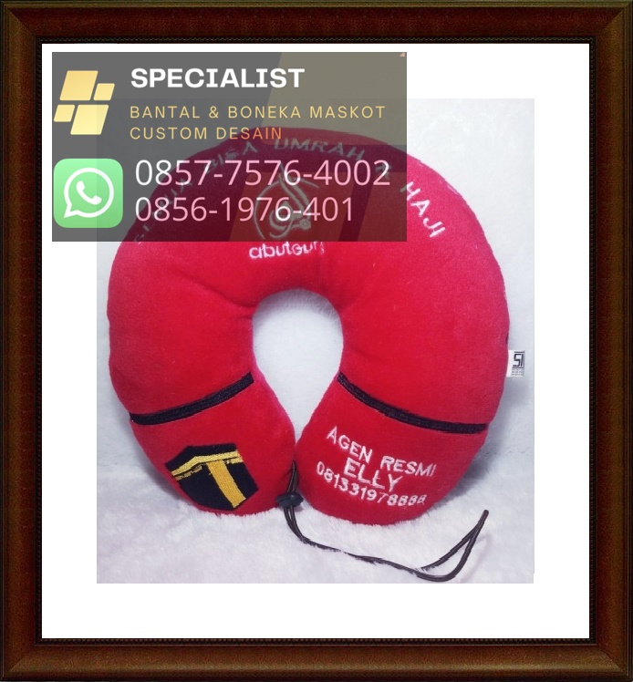 Jadikan souvenirmu istimewa dengan Custom bantal