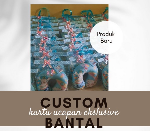harga souvenir bantal leher