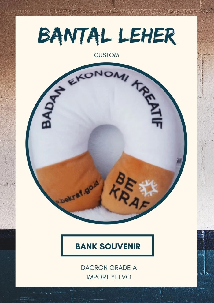 harga souvenir bantal leher
