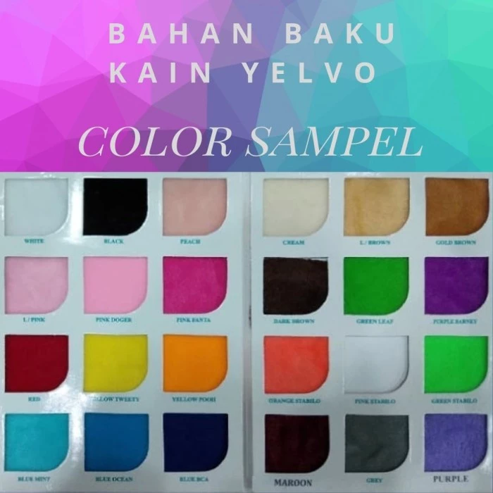 Perbedaan Kain Yelvo, Velboa, dan Nylex