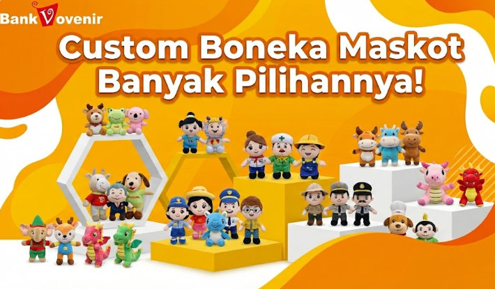 Custom Boneka Maskot Banyak Pilihannya Kualitas SNI